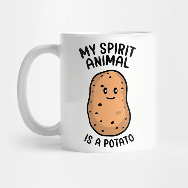 My Spirit Animal Is A Potato Vegetable Lover by Anticorporati